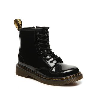 Dr. Martens 1460 Boot - Kids Size US 13, Black Patent Leather, Hardly Worn $75